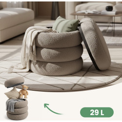 Puf Akord Snuggo 42cm (Mocha) Thumb