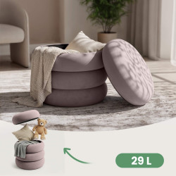 Puf Akord Snuggo 42cm (Muted Pink) Thumb