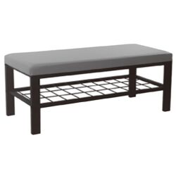 Scaun pentru pantofi Art Flame 10A-114CR (Grey)