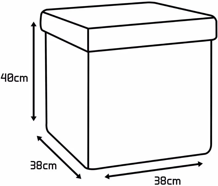 Пуф Art Flame 4A-1666BU (Dark Blue)