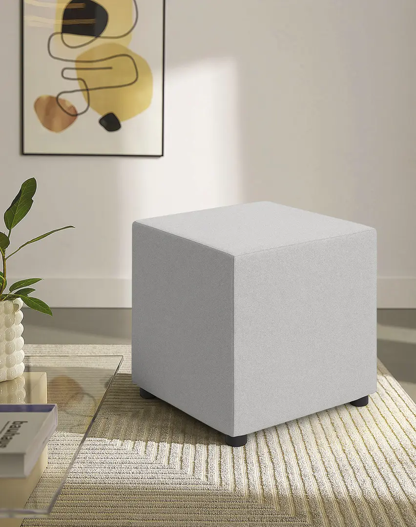 Puf Arta Mobilei Vanessa S AM140 Jes 19 (Gray)