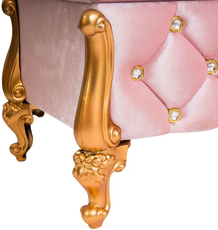 Bancheta Casa Moora C123 (Powder Pink/Gold)