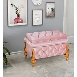Bancheta Casa Moora C123 (Powder Pink/Gold)