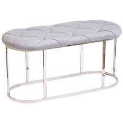 Банкетка Casa Moora Chesterfield 500 (Grey/Silver) Thumb