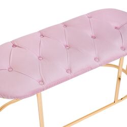 Bancheta Casa Moora Chesterfield 502 (Pink/Gold) Thumb