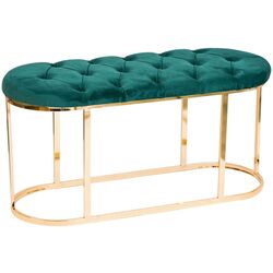 Bancheta Casa Moora Chesterfield 503 (Smarald/Gold) Thumb