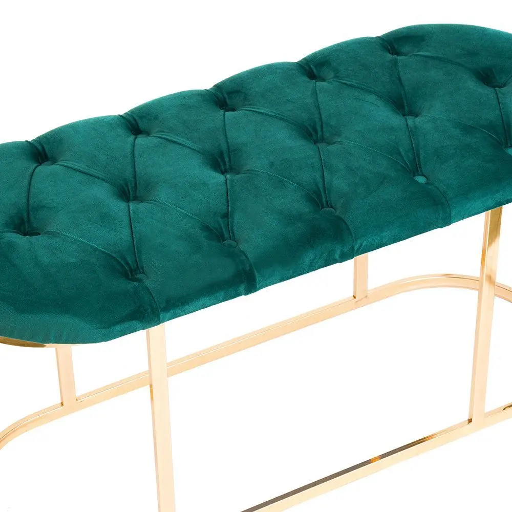 Bancheta Casa Moora Chesterfield 503 (Smarald/Gold)