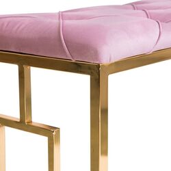 Bancheta Casa Moora Chesterfield 508 (Pink/Gold) Thumb