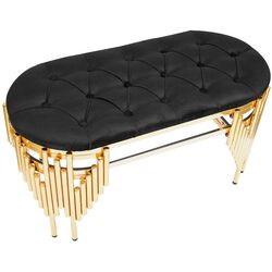 Bancheta Casa Moora IDR05 (Black/Gold) Thumb