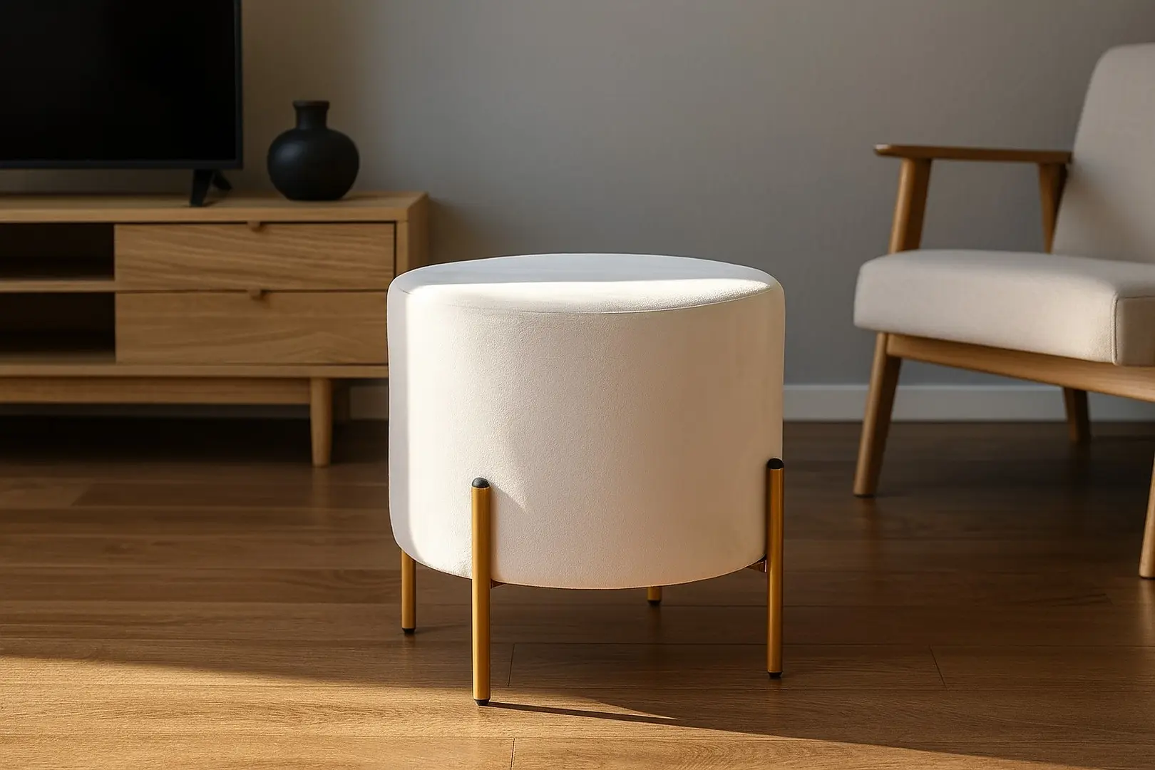 Puf Chomik PHO3901 (Beige) - 3