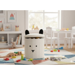 Puf Chomik PHO4243 (White) Thumb