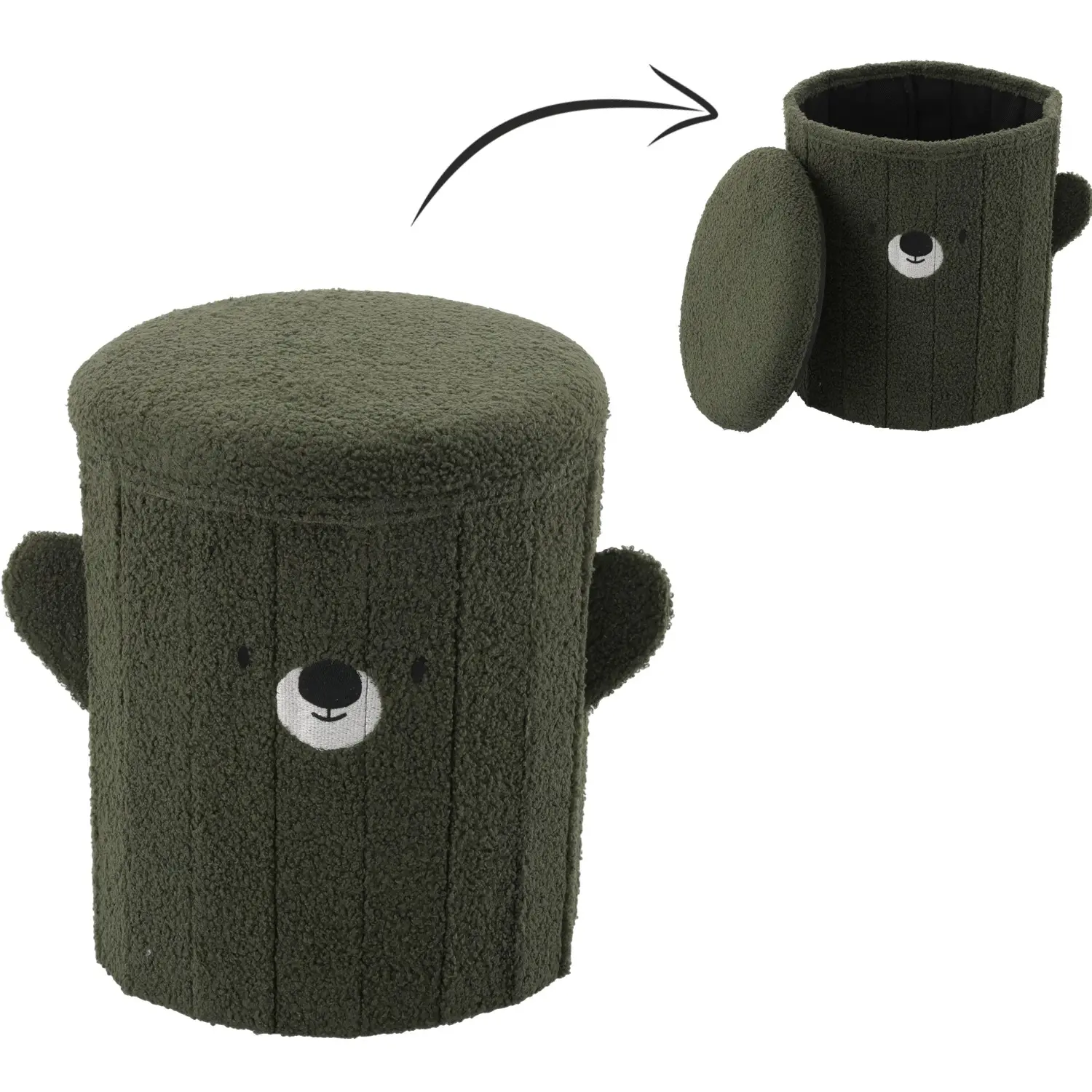 Puf Chomik PHO4267 (Green) - 2