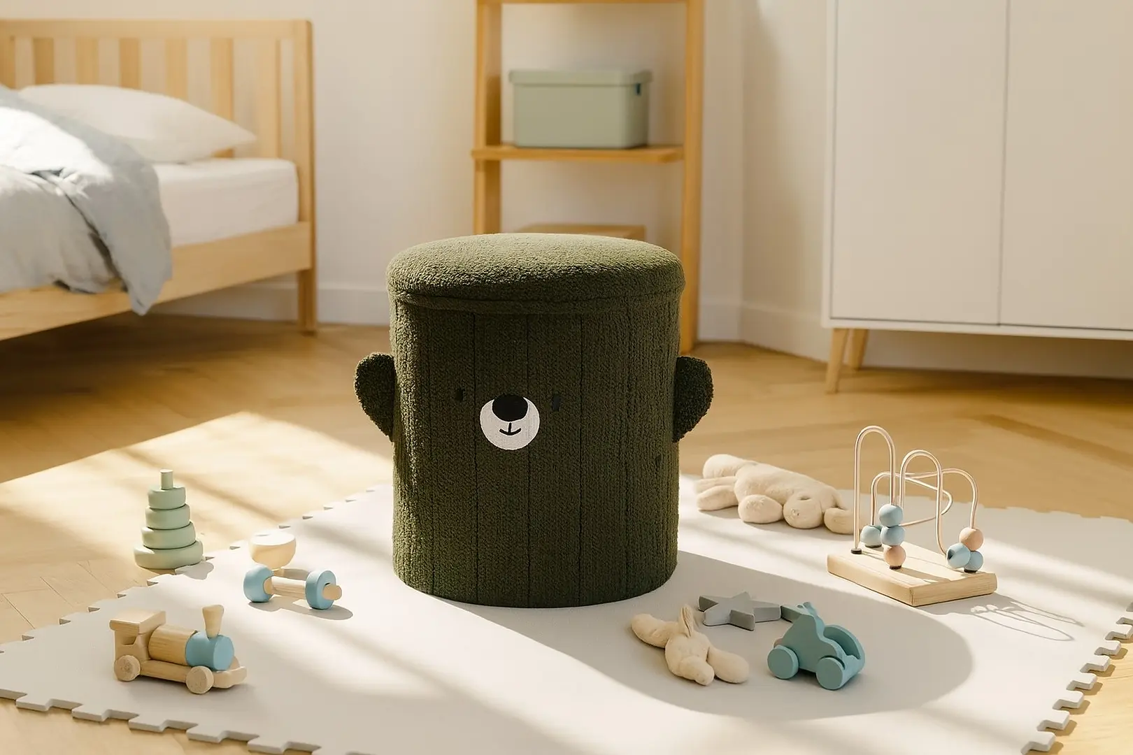 Puf Chomik PHO4267 (Green)