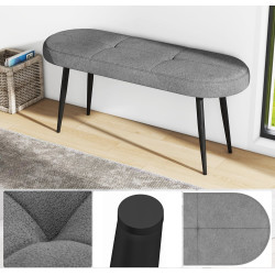 Bancheta Costway JV11434GR (Grey) Thumb