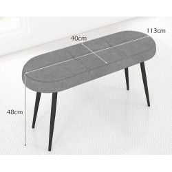 Bancheta Costway JV11434GR (Grey) Thumb