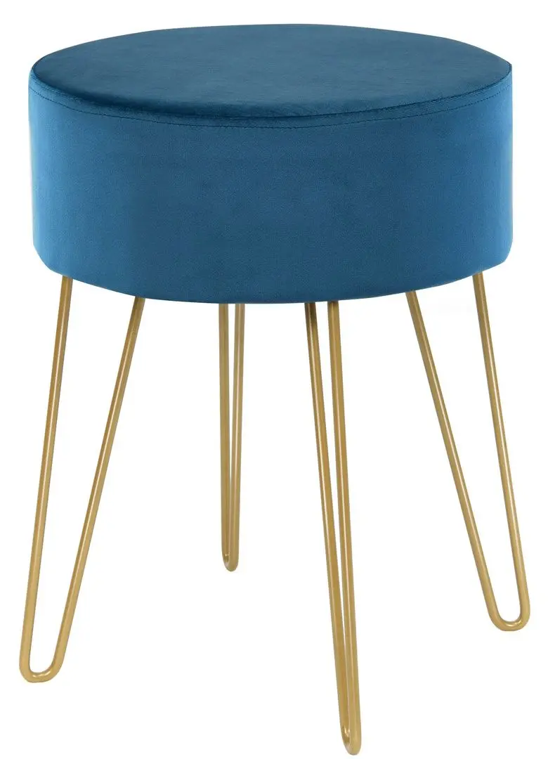 Puf Costway JV11342DG (Turquoise/Gold) - 2