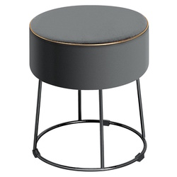 Taburet-puf Costway JZ10004GR (Grey) Thumb