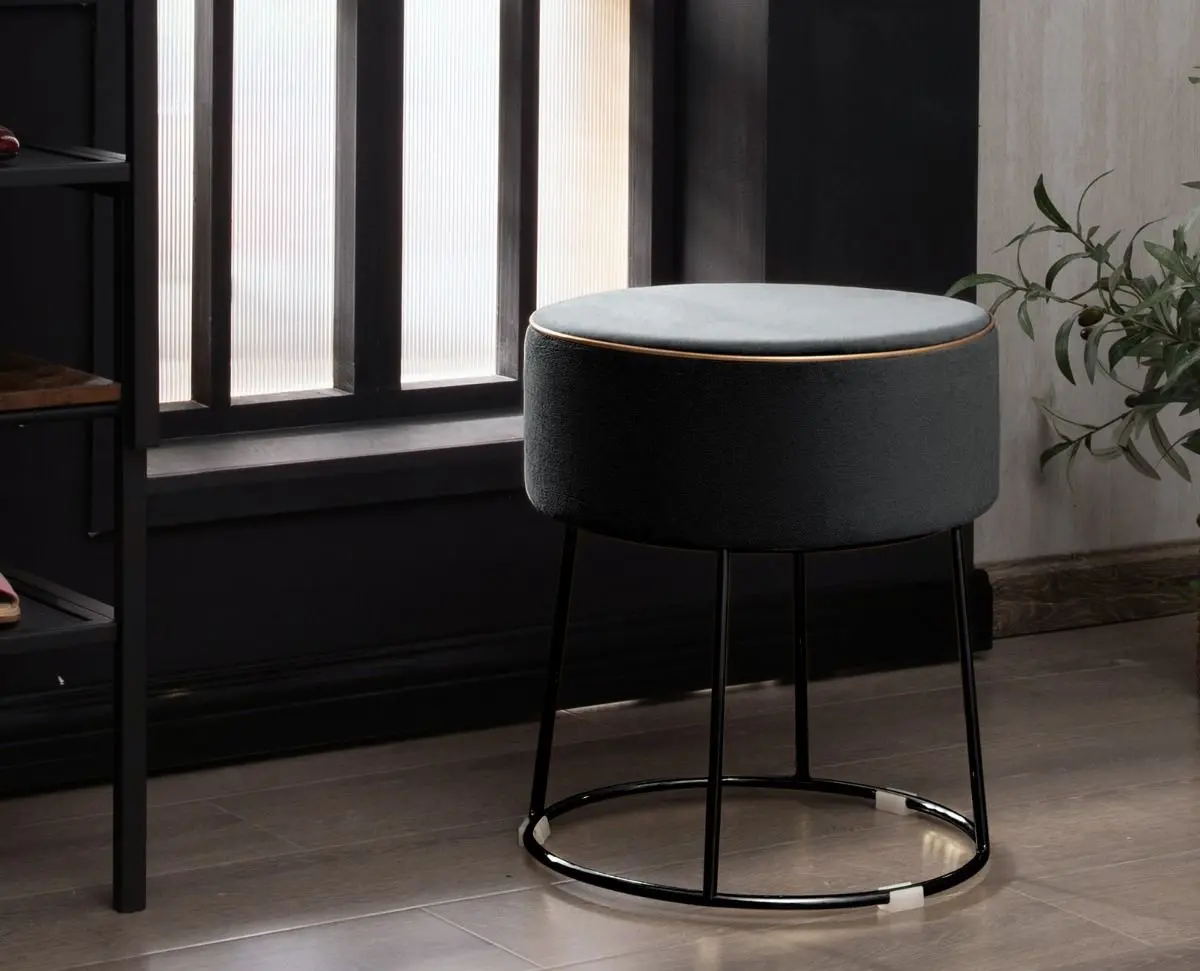 Taburet-puf Costway JZ10004GR (Grey)