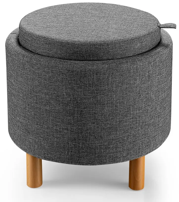 Taburet-puf Costway JZ10005GR (Grey)
