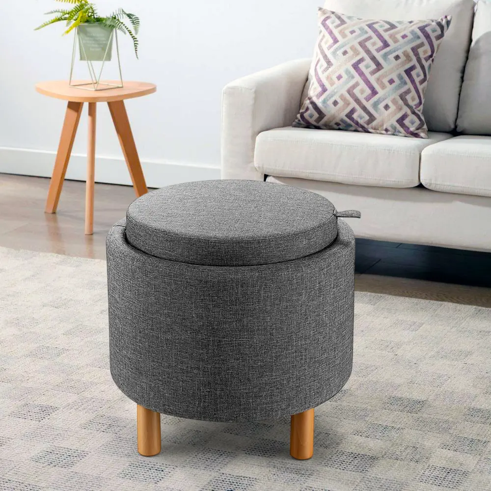 Taburet-puf Costway JZ10005GR (Grey)