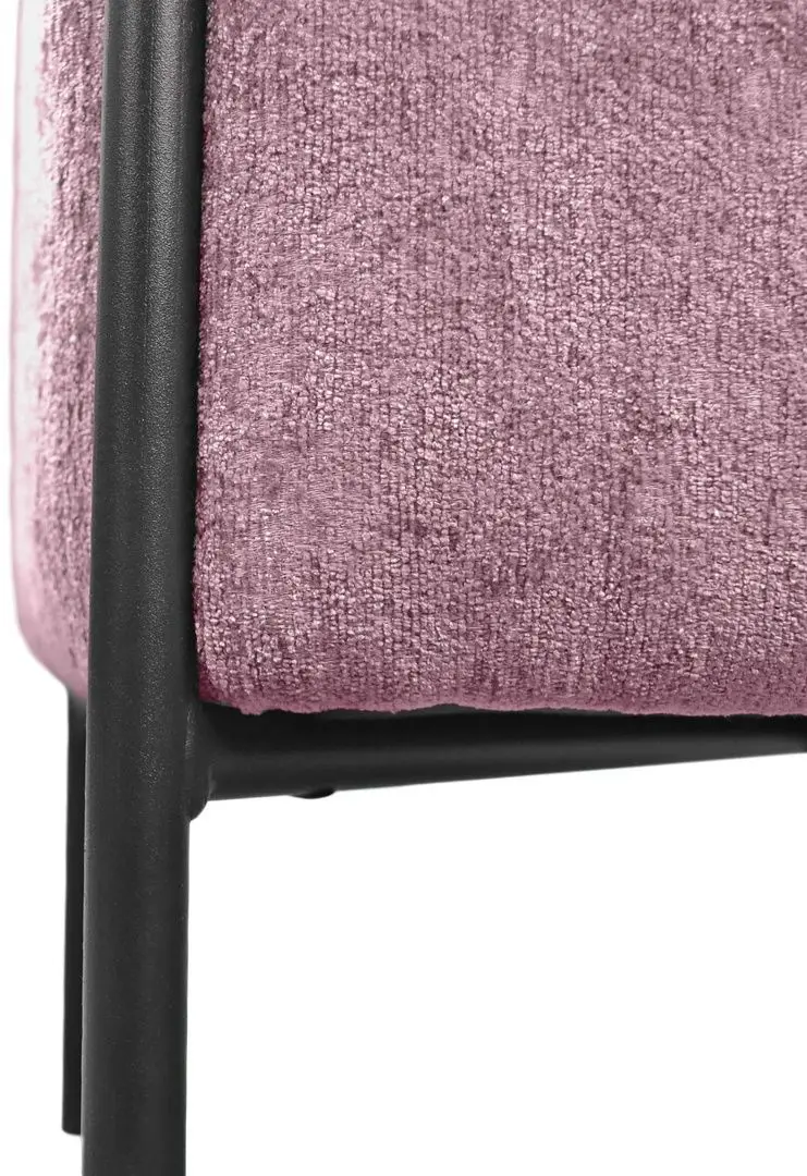 Puf DP Ottoman (Pink/Black)