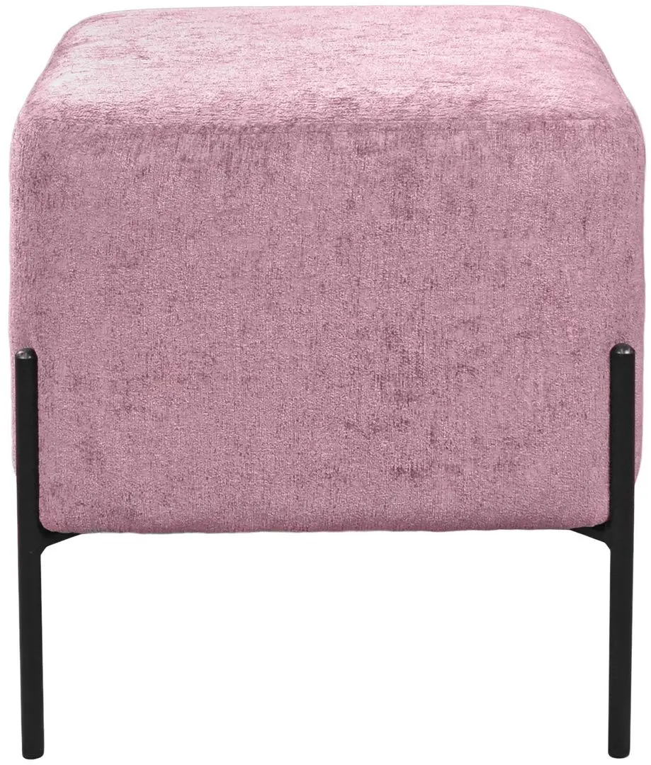 Puf DP Ottoman (Pink/Black)