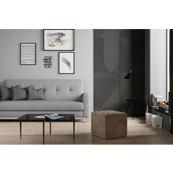 Puf Eltap Nolla Monolith 09 (Light Brown) Thumb