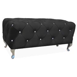 Bancheta Signal Hestia Velvet (Black/Silver)