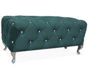 Bancheta Signal Hestia Velvet (Green/Silver)