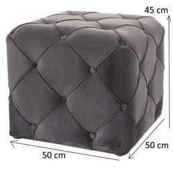 Puf Signal Aviva K Velvet (Curry/Wenge) Thumb