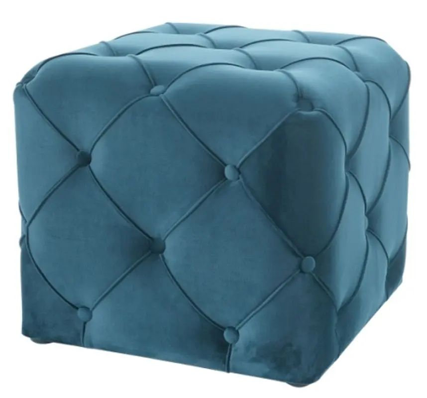 Пуф Signal Aviva K Velvet (Turquoise/Wenge)