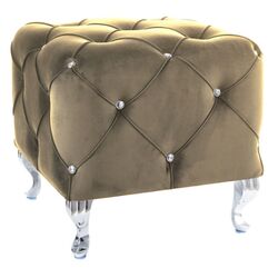 Puf Signal Hestia K Velvet (Beige/Silver)