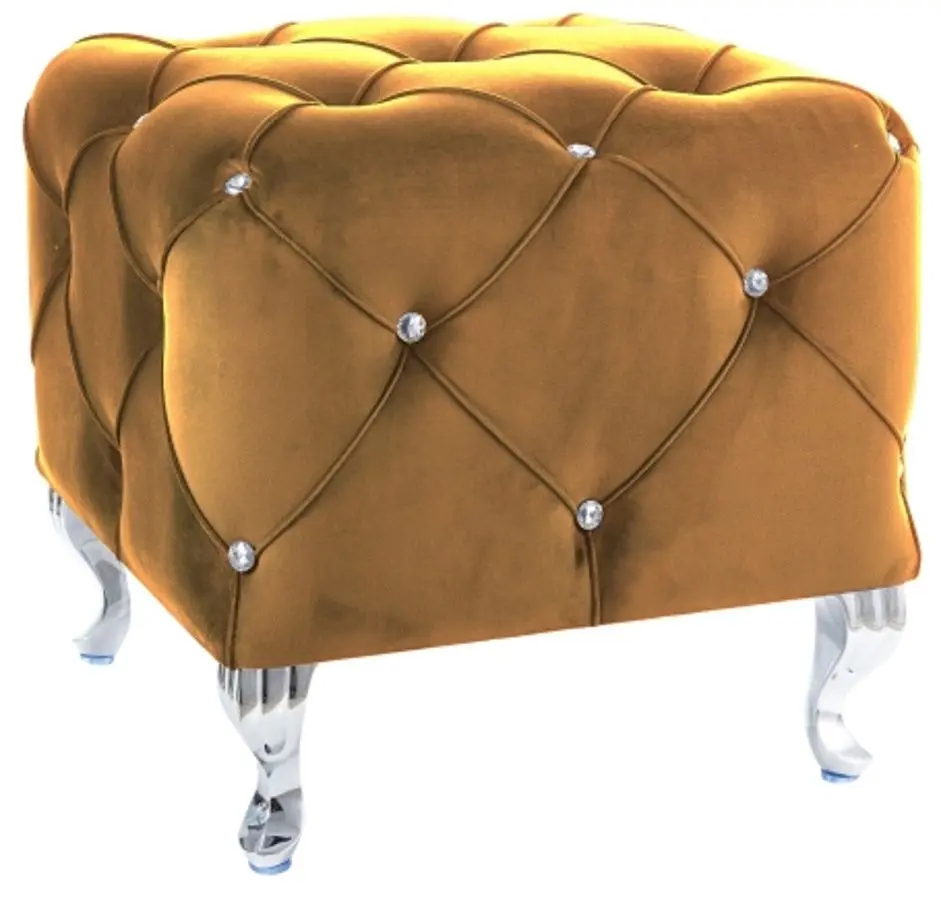 Puf Signal Hestia K Velvet (Curry/Silver)