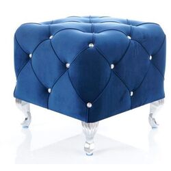 Пуф Signal Hestia K Velvet (Navy Blue/Silver) Thumb