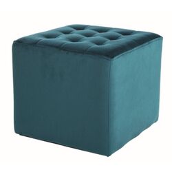 Puf Signal Lori Velvet (Turquoise)