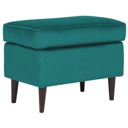 Puf Signal Ron Velvet (Turquoise/Wenge)