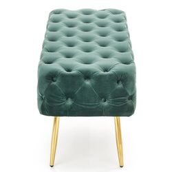 Bancheta Halmar Athena (Dark Green/Golden) Thumb