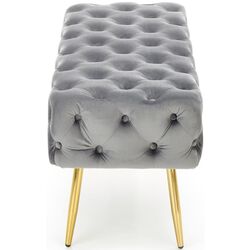 Bancheta Halmar Athena (Gray/Gold) Thumb