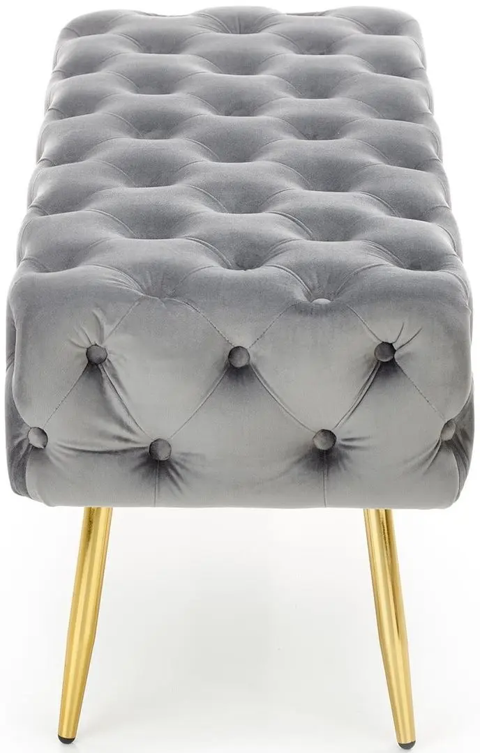 Bancheta Halmar Athena (Gray/Gold)