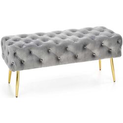 Bancheta Halmar Athena (Gray/Gold) Thumb