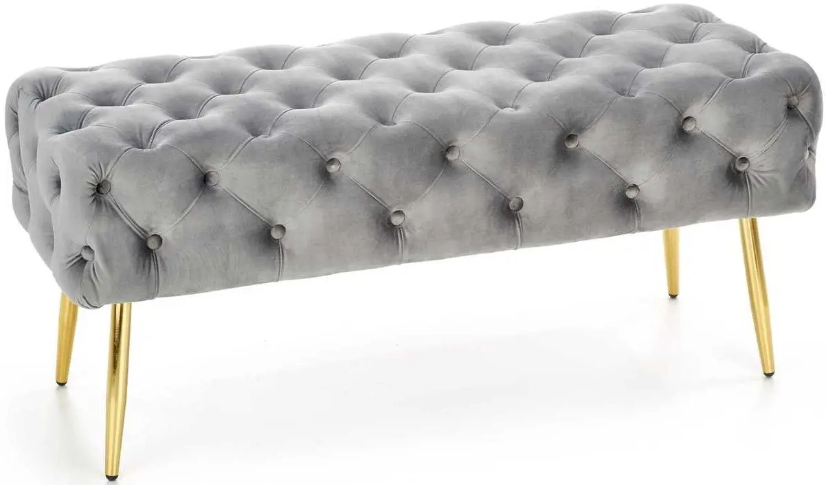 Bancheta Halmar Athena (Gray/Gold)