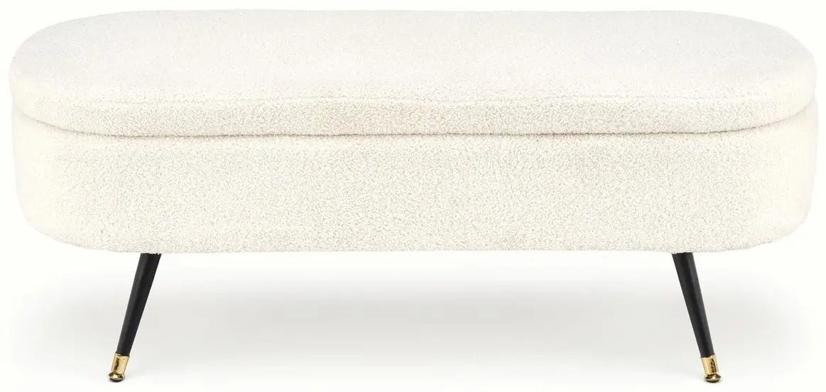 Bancheta Halmar Aveiro (Cream/Black)