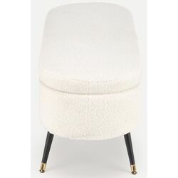 Bancheta Halmar Aveiro (Cream/Black) Thumb