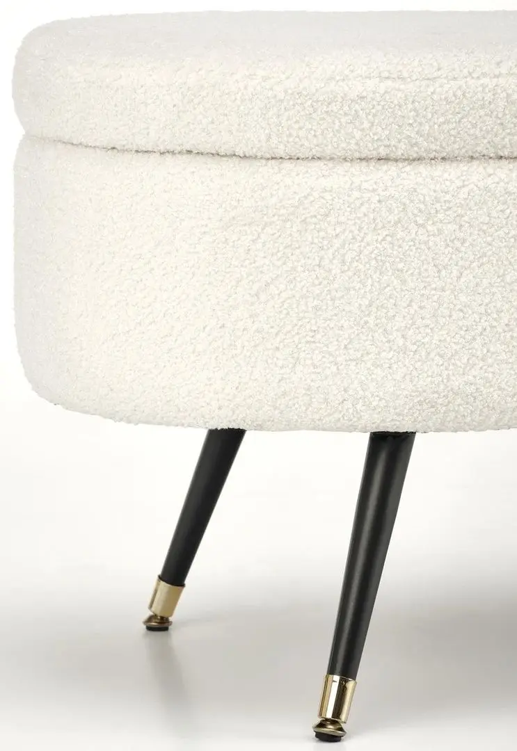 Bancheta Halmar Aveiro (Cream/Black)