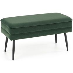 Bancheta Halmar Velva (Dark Green/Black)