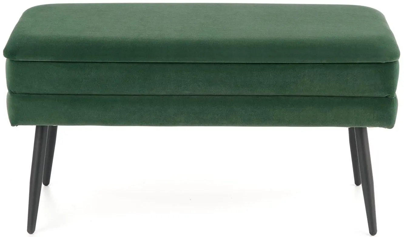 Bancheta Halmar Velva (Dark Green/Black)