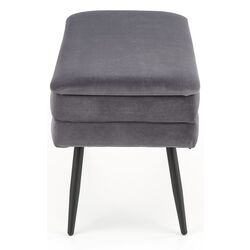 Bancheta Halmar Velva (Gray/Black) Thumb