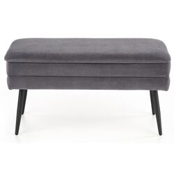 Bancheta Halmar Velva (Gray/Black) Thumb