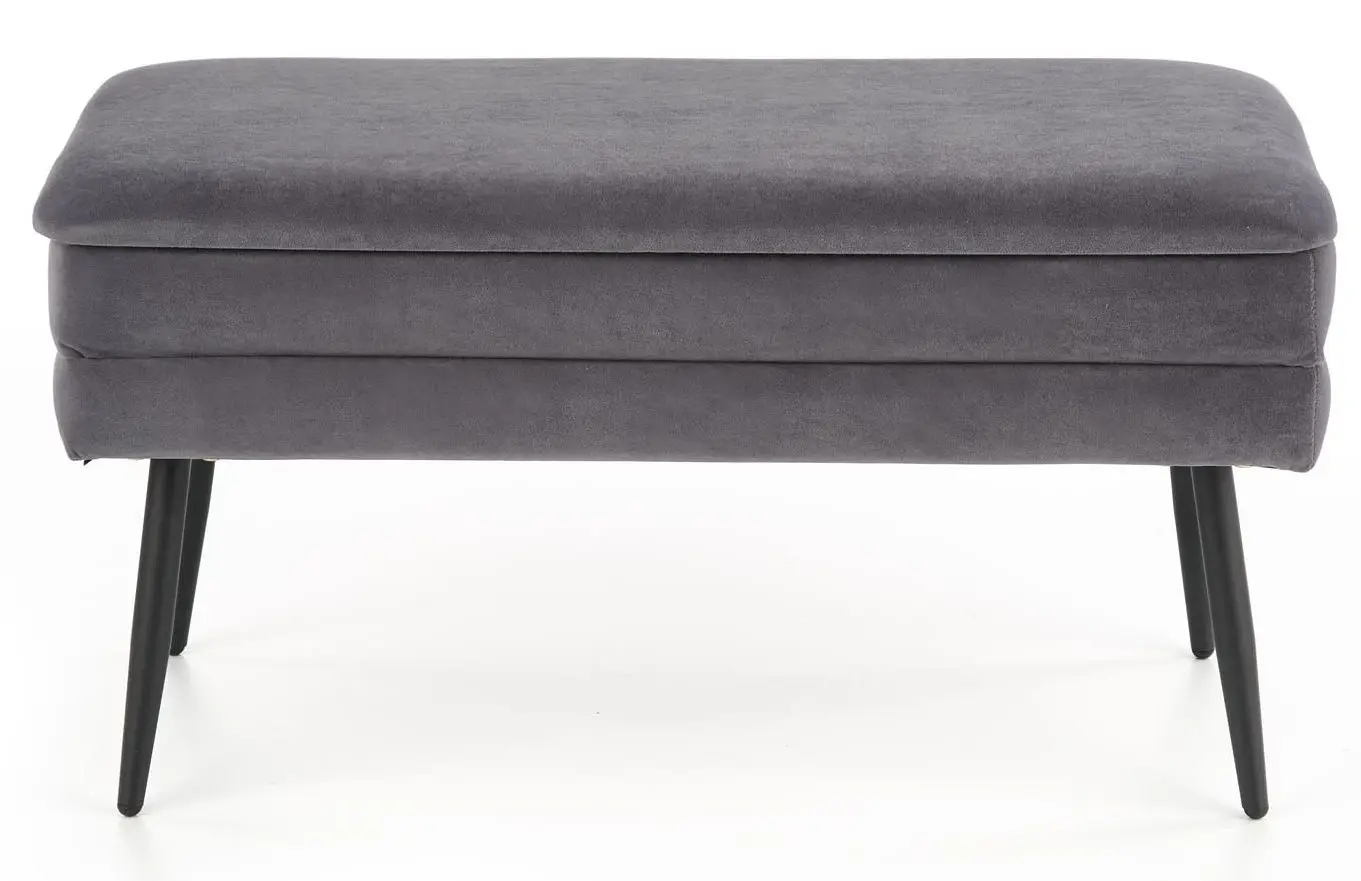 Bancheta Halmar Velva (Gray/Black)