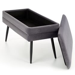 Bancheta Halmar Velva (Gray/Black) Thumb